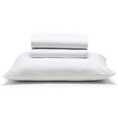 JG CAMA COT PRATA 150F QUEEN BRANCO 4 PÇS